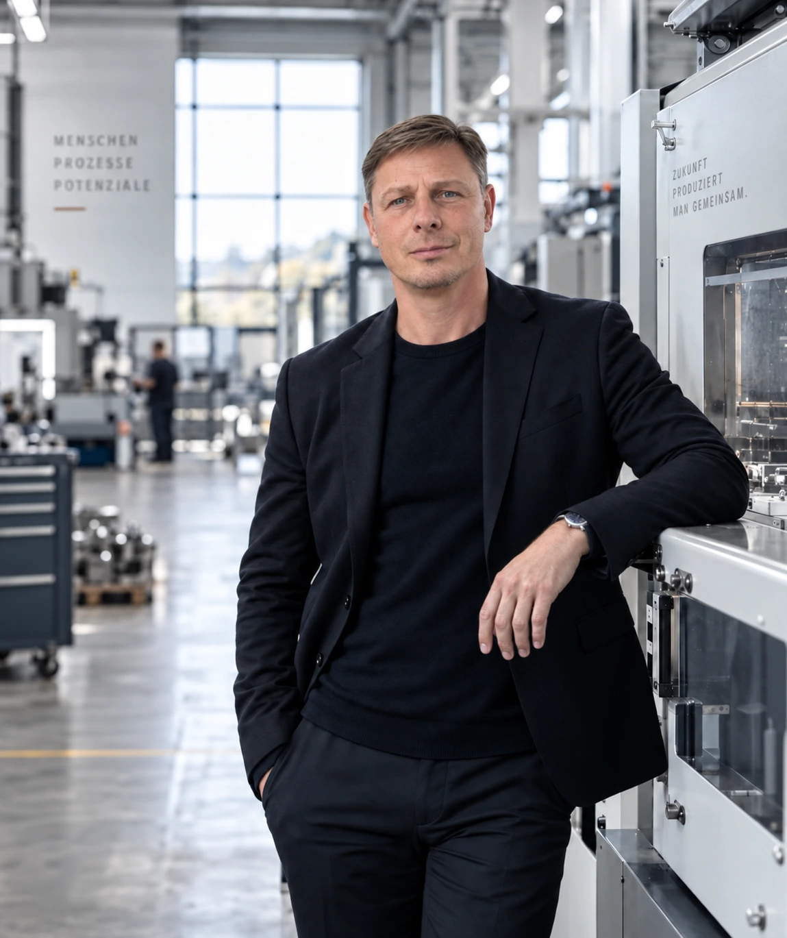 Björn Enzmann im Betrieb